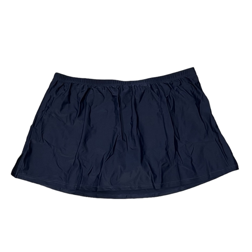 NWT Christina Blue Women's Navy swim skort bathing suit bottom